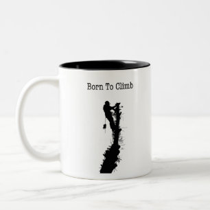 Arb Art Arborist Tree Chirurg Chainsaw Geschenk Zweifarbige Tasse