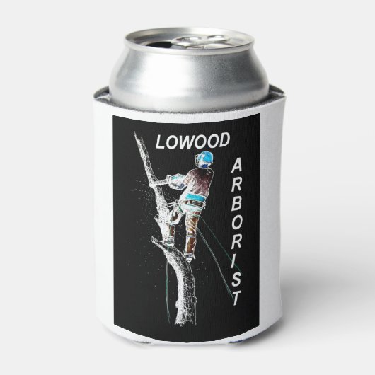 Arb Art Arborist Tree Chirurg Chainsaw Landschaft Dosenkühler (Kanne Vorderseite)