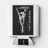 Arb Art Arborist Tree Chirurg Chainsaw Landschaft Dosenkühler (Rückseite)