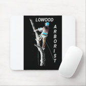 Arb Art Arborist Tree Chirurg Chainsaw Landschaft Mousepad (Mit Mouse)
