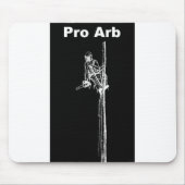 Arb Art Arborist Tree Chirurg Chainsaw Landschaft Mousepad (Vorne)
