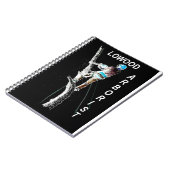 Arb Art Arborist Tree Chirurg Chainsaw Landschaft Notizblock (Linke Seite)