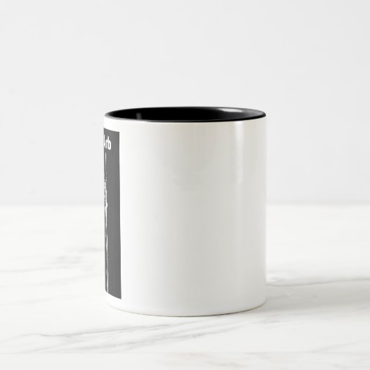 Arb Art Arborist Tree Chirurg Chainsaw Landschaft Zweifarbige Tasse (Mittel)