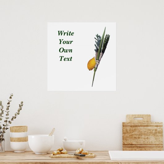 Arba Minim (4 Arten) Poster (Küche)