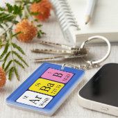 Arbab Periodenschlüsselring Schlüsselanhänger (Vorderseite rechts)