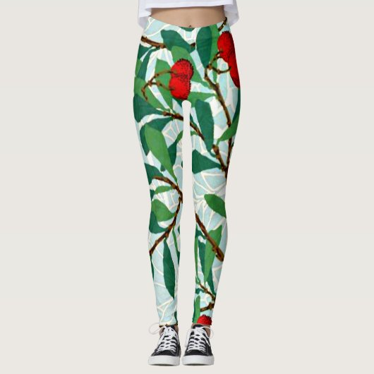 Arbatus von William Morris Leggings (Vorderseite)