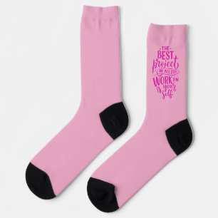 Arbeit an dir selbst Frauenübung Socken