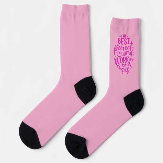 Arbeit an dir selbst Frauenübung  Socken (Linkes Detail)
