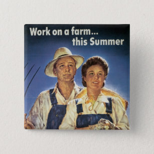 Arbeit an einem Bauernhof...Diesen Sommer Button