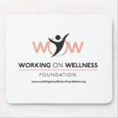 Arbeit an Wellness-Mousepad Mousepad (Vorne)