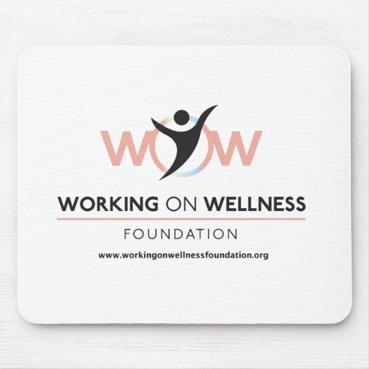 Arbeit an Wellness-Mousepad Mousepad (Vorne)
