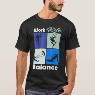 Arbeit Drachen Balance Lebensstil Vintage Arbeit L T-Shirt