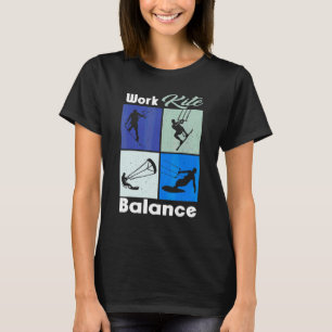 Arbeit Drachen Balance Lebensstil Vintage Arbeitsl T-Shirt