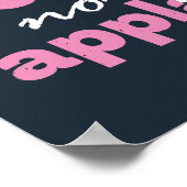 Arbeit für einen Grund nicht Applaus Inspiration Poster (Ecke)