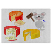 Arbeit für Käse Schneidebrett (Vorderseite)