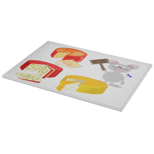 Arbeit für Käse Schneidebrett (Ecke)