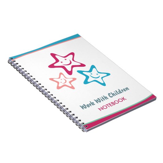 Arbeit für Kinder Notizblock (Rechte Seite)