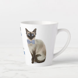Arbeit für meine Siamkatze Milchtasse