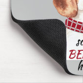 Arbeit für meinen Beagle Mousepad (Ecke)