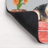 Arbeit für meinen deutschen Schäferhund Mousepad (Ecke)