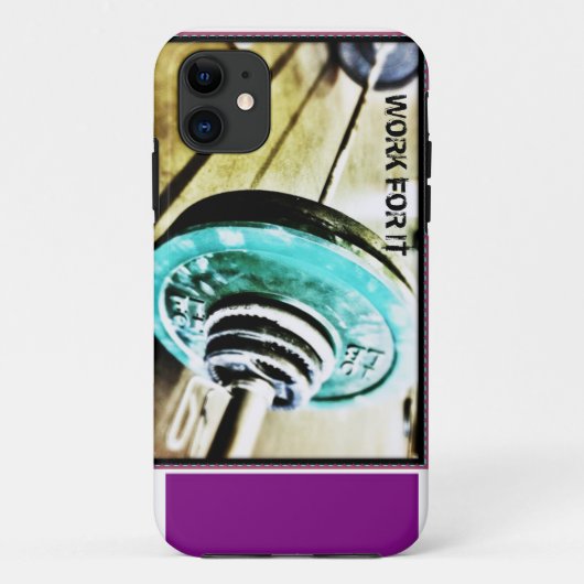 Arbeit für sie Barbell iPhone 5/5s Fall Case-Mate iPhone Hülle (Rückseite)