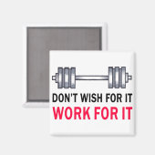Arbeit für sie magnet (Vorderseite/Rückseite)