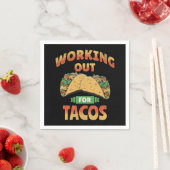 Arbeit für Tacos Serviette (Beispiel)
