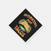 Arbeit für Tacos Serviette (Ecke)