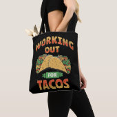 Arbeit für Tacos Tasche (Von Nahem)
