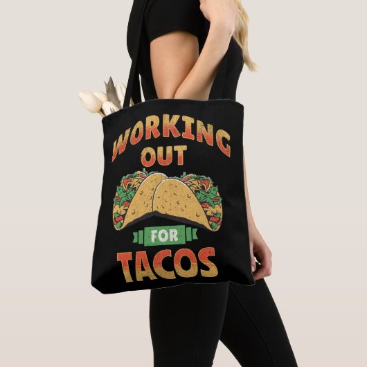 Arbeit für Tacos Tasche (Von Nahem)