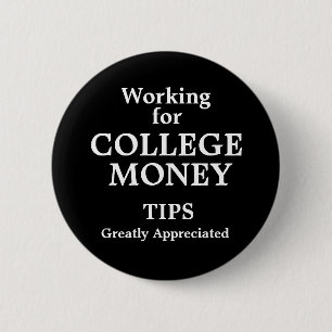 Arbeit für Uni Button