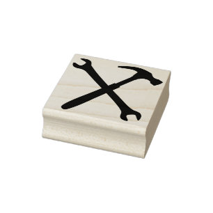 Arbeit Gummistempel