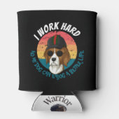 ARBEIT HARD HOUND DOSENKÜHLER (Rückseite)