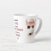 Arbeit hart für meine Bull Terrier Milchtasse (Rechte Ecke)