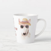 Arbeit hart für meine Bull Terrier Milchtasse (Rechts)
