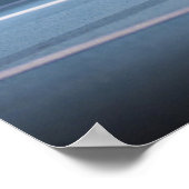 Arbeit hart, Traum groß - Motivierend Poster (Ecke)