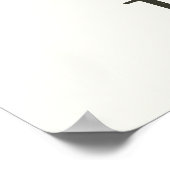 Arbeit hart und seien Sie nett Menschen motivieren Poster (Ecke)