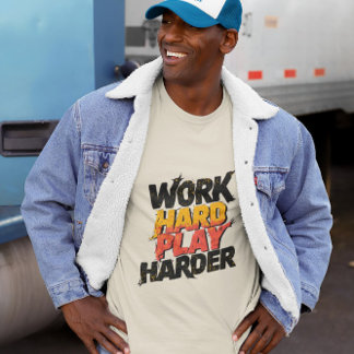 Arbeit harte Arbeit härter - Funny Work Gabe T-Shirt