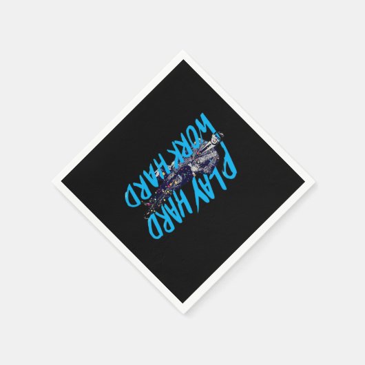 Arbeit harte Wiedergabe so harte klassische Meme Serviette (Ecke)