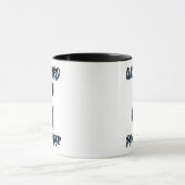 Arbeit harter Beten härter Tasse (Zentrum)