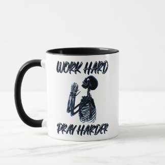 Arbeit harter Beten härter Tasse