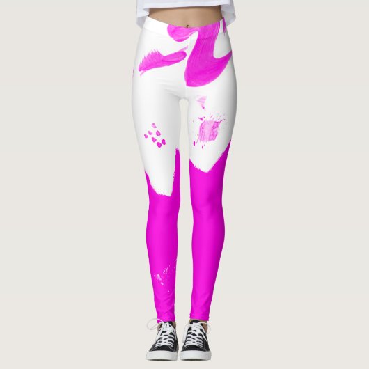 Arbeit im laufenden Violet Leggings (Vorderseite)