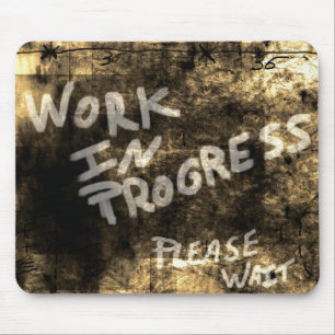 Arbeit in Arbeit Mousepad