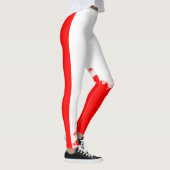 Arbeit in Progress Red Leggings (Rechts)
