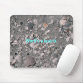 Arbeit ist ein Strand. Mousepad (Mit Mouse)