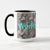 Arbeit ist ein Strand. Tasse (Links)