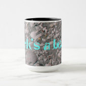 Arbeit ist ein Strand. Tasse (Zentrum)