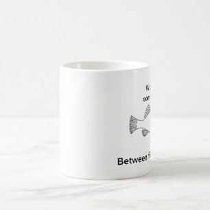 Arbeit ist gerade etwas, die ich zwischen kaffeetasse