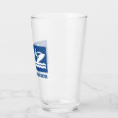 Arbeit ist wichtig, Jet Ski ist wichtig Glas (Links)