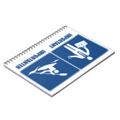 Arbeit ist wichtig, Kajak ist wichtig Notizblock (Linke Seite)